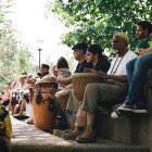 A weekly drum circle has been decades-old a mainstay in the park called Meridian Hill by some, and Malcolm X by others.